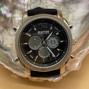 Kenneth Cole Reaction RK50640004 Men’s Stainless Steel Analog Dial Quartz Watch